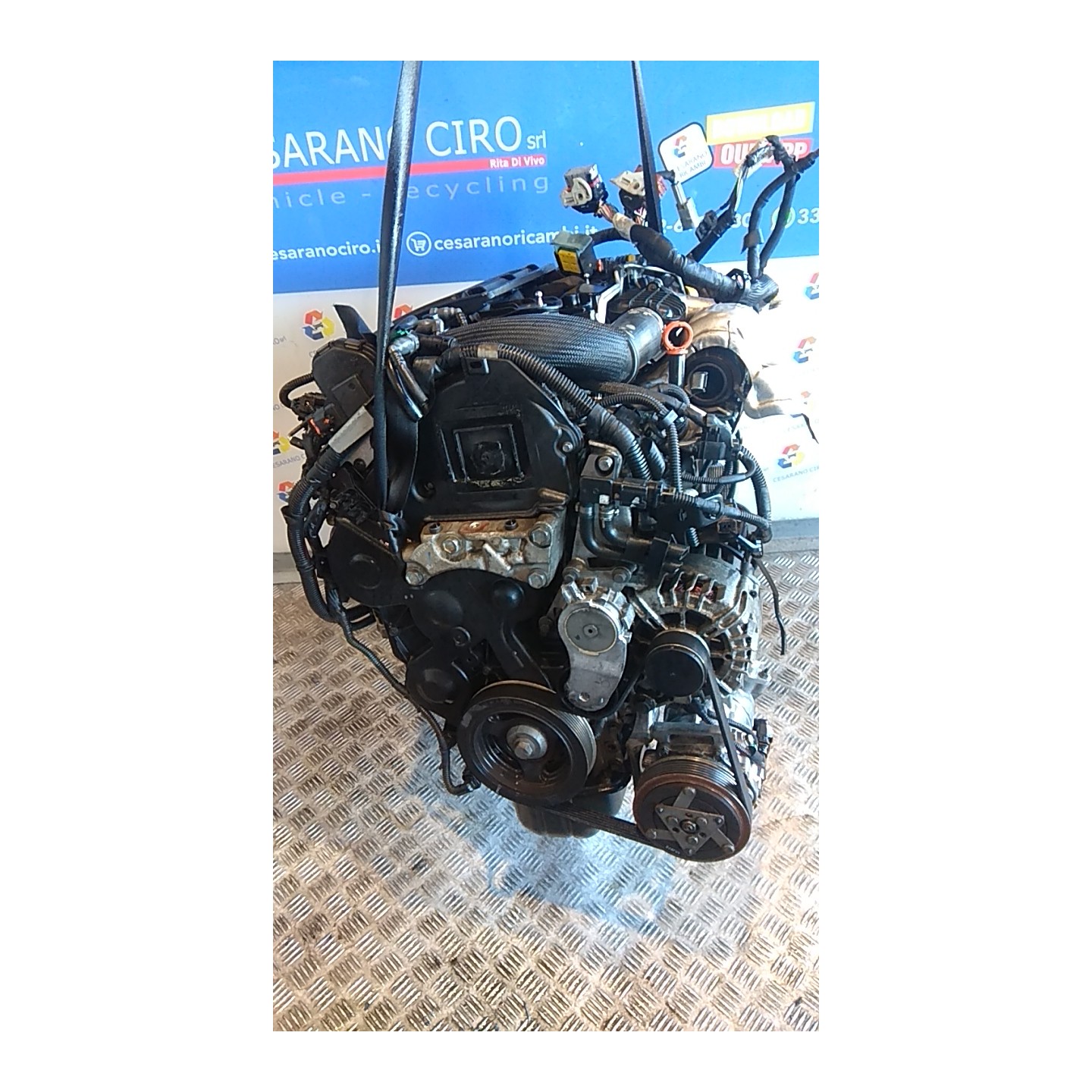MOTORE SEMICOMPL. 142 CITROEN C3 2A SERIE (A51) (09/09-06/13 8H01 1606279580