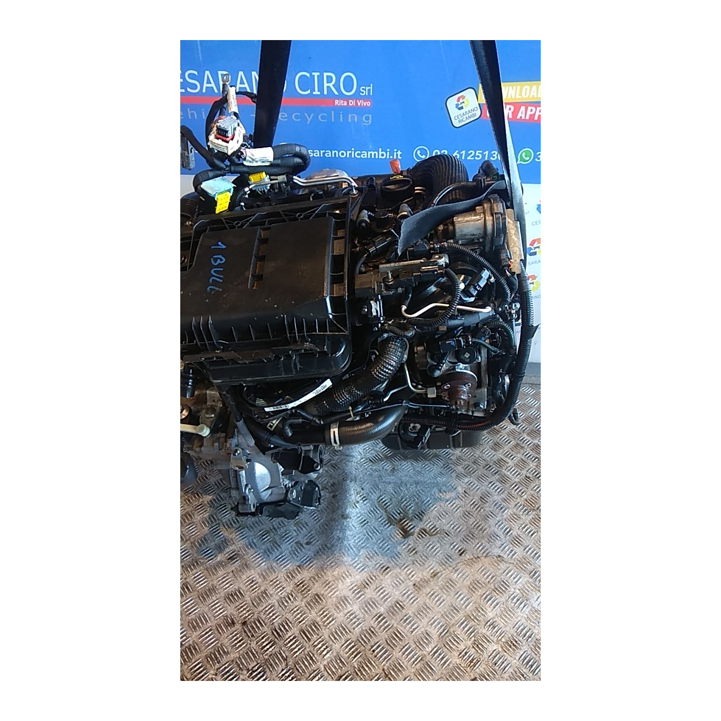 MOTORE SEMICOMPL. 142 CITROEN C3 2A SERIE (A51) (09/09-06/13 8H01 1606279580