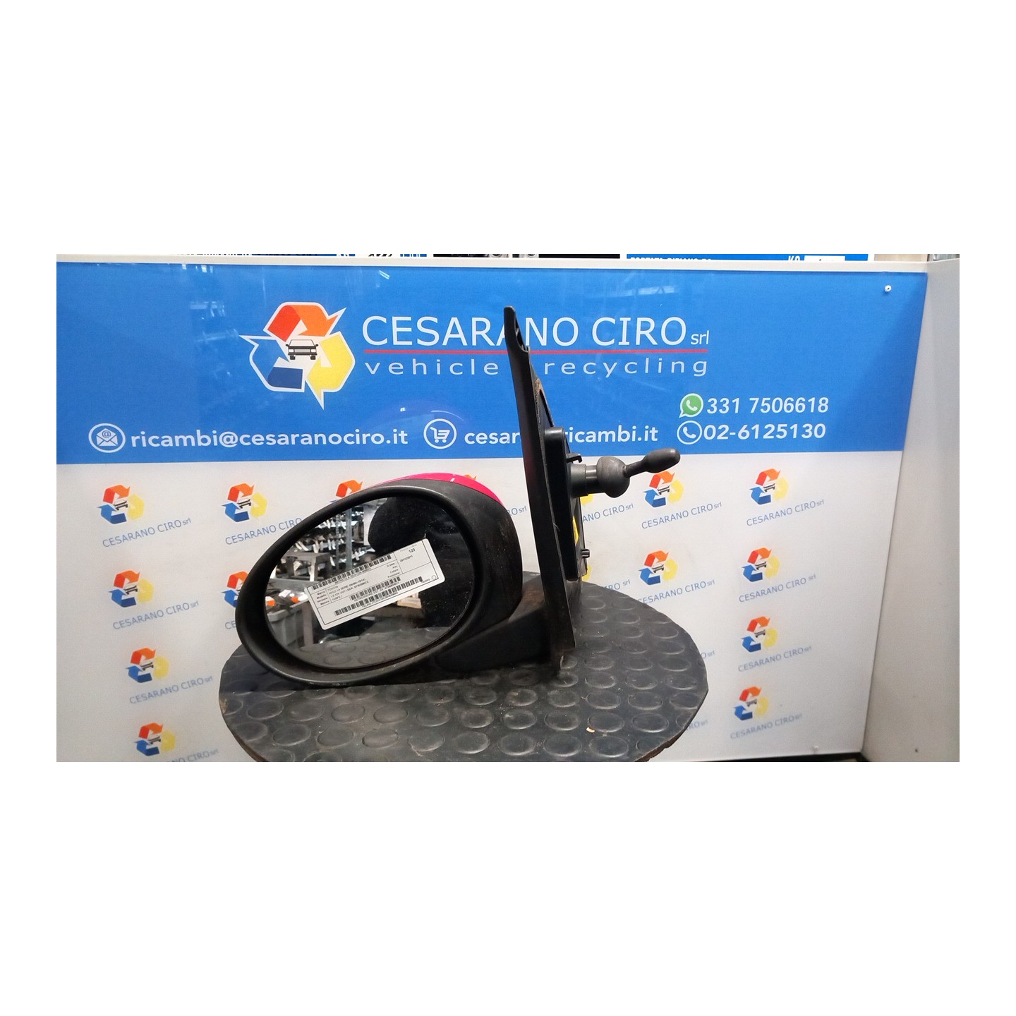 RETROVISORE EST. SX. 023 TOYOTA AYGO 1A SERIE (04/05-10/14) 1KRFE 879400H011