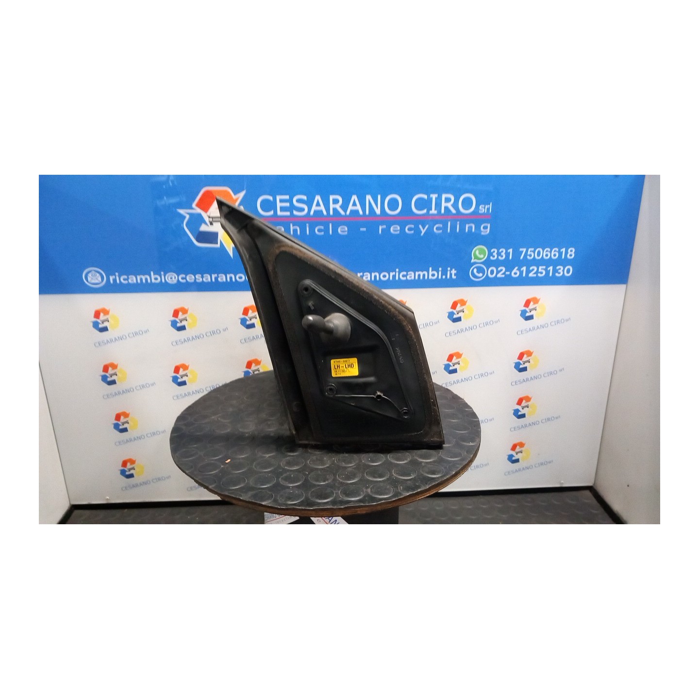 RETROVISORE EST. SX. 023 TOYOTA AYGO 1A SERIE (04/05-10/14) 1KRFE 879400H011