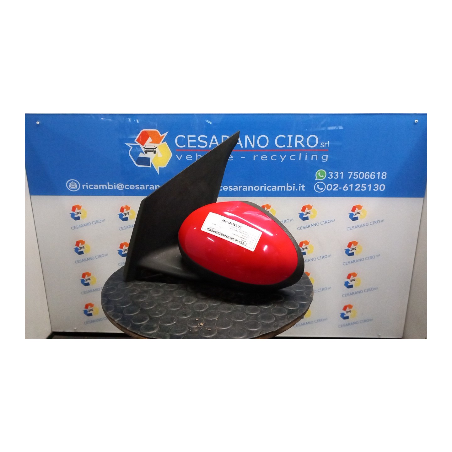 RETROVISORE EST. SX. 023 TOYOTA AYGO 1A SERIE (04/05-10/14) 1KRFE 879400H011