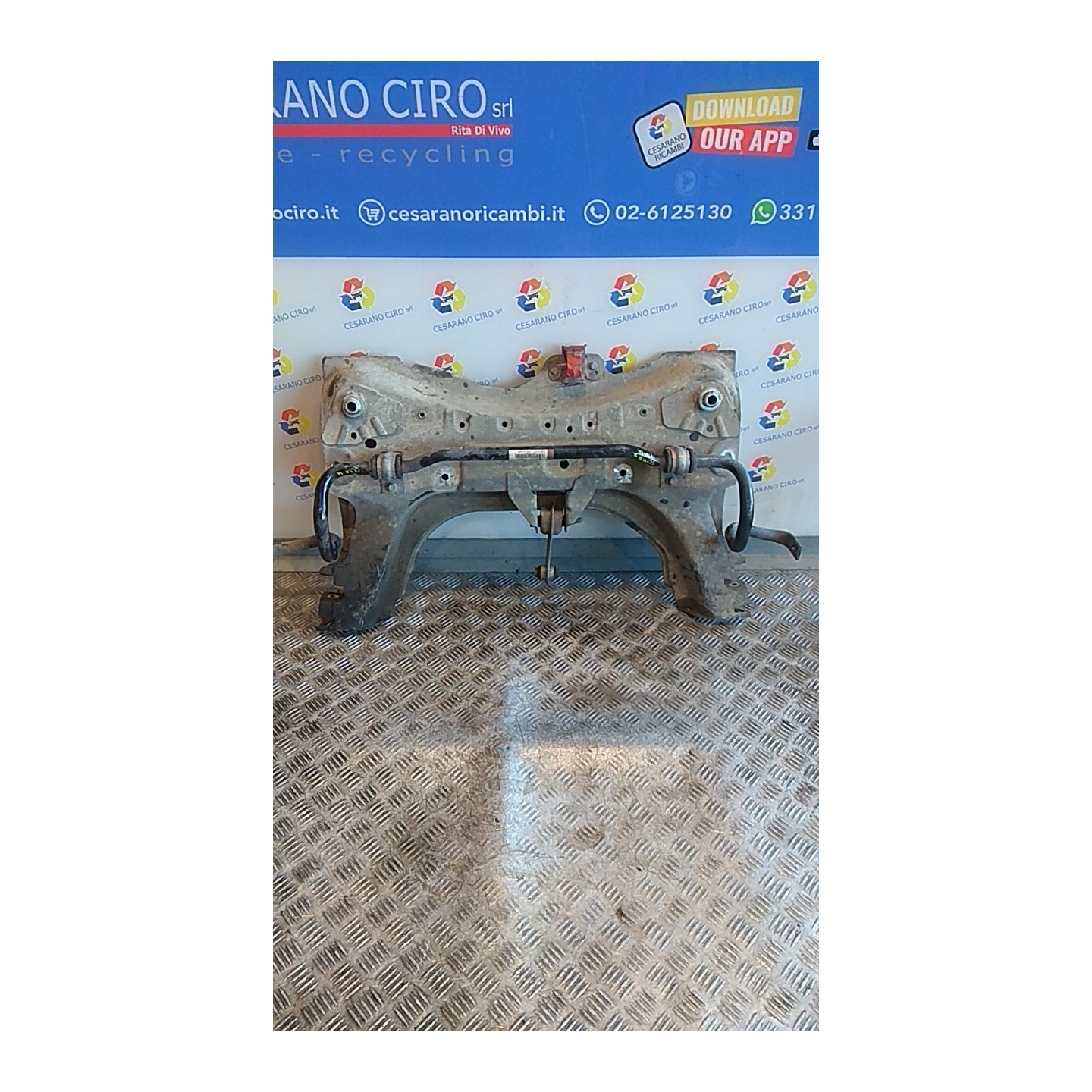 TELAIO AUSILIARIO ANT. 025 RENAULT CLIO 4A SERIE (07/12-12/16) K9KC6 544013884R