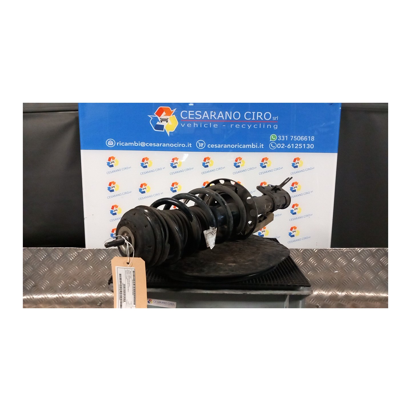 AMMORTIZZATORE ANT. SX. 040 OPEL MERIVA (S10) (04/10-) A14NEL 93168544