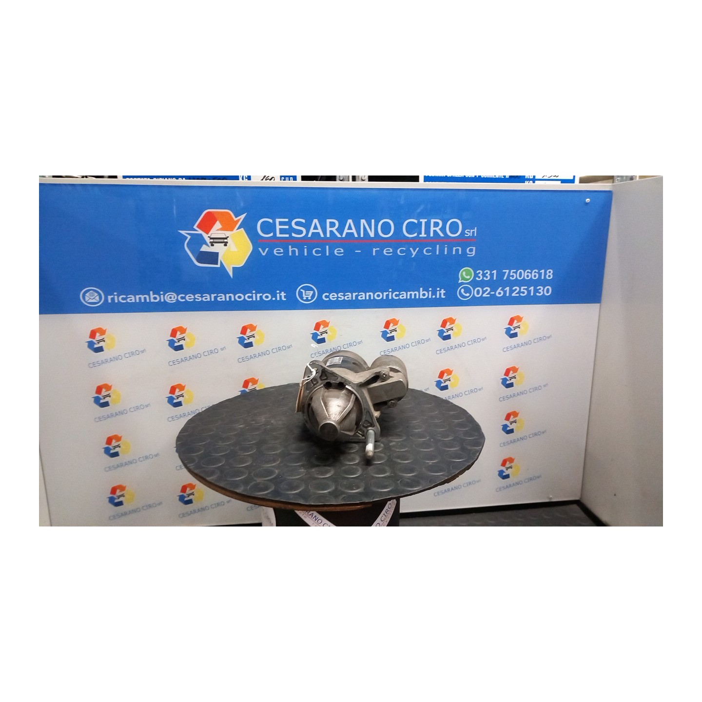 MOTORINO AVVIAMENTO 1,2KW BAT 60AH 059 FIAT SEDICI (3B) (02/06-11/11) M16A 71750026