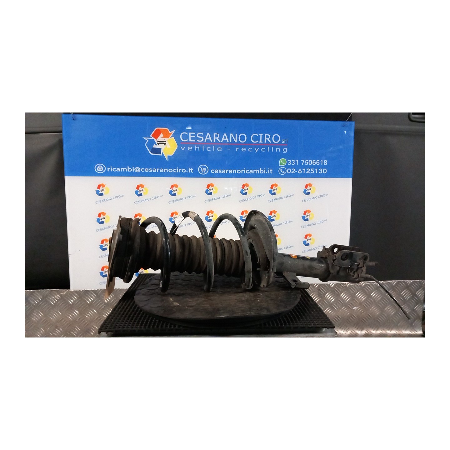AMMORTIZZATORE ANT. P/TELAIO BASE SX. 063 RENAULT CLIO 4A SERIE (07/12-12/16) K9KC6 543020808R