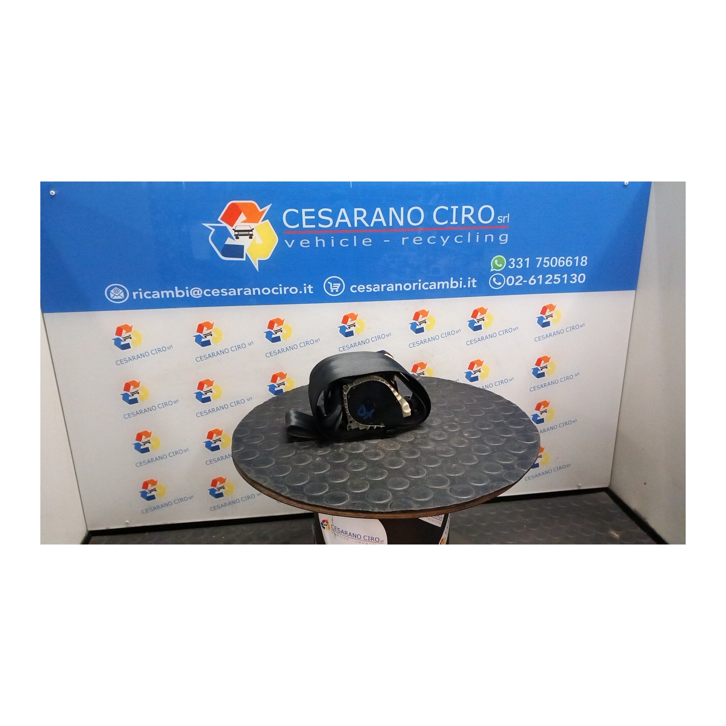 CINTURA DI SICUREZZA ANT. DX. 097 CITROEN C2 (09/03-01/10) HFX 8974A0