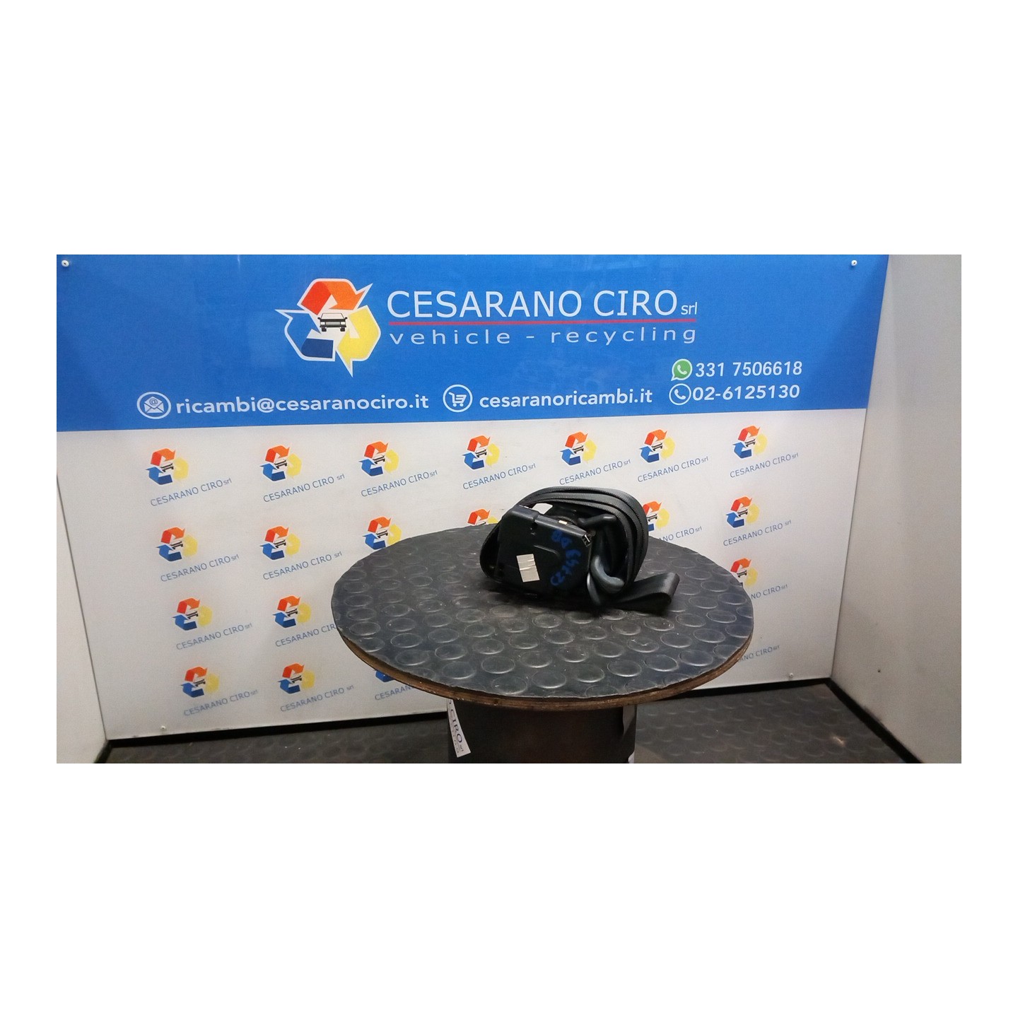 CINTURA DI SICUREZZA ANT. DX. 097 CITROEN C2 (09/03-01/10) HFX 8974A0