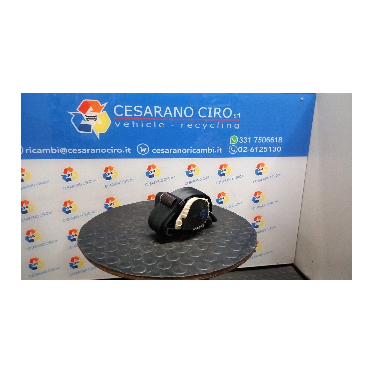 CINTURA DI SICUREZZA ANT. SX. 098 CITROEN C2 (09/03-01/10) HFX 8974A1