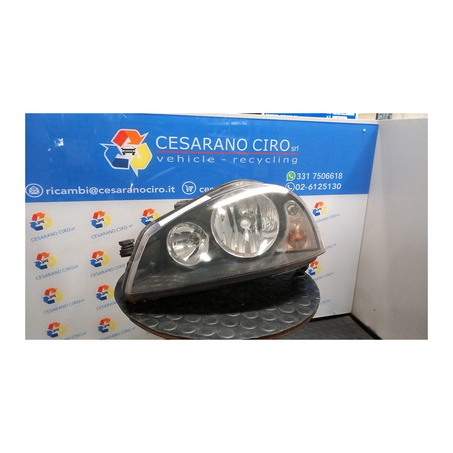 PROIETTORE SX. 115 SEAT AROSA (6H) (06/97-11/05) AUC 6H1941015C