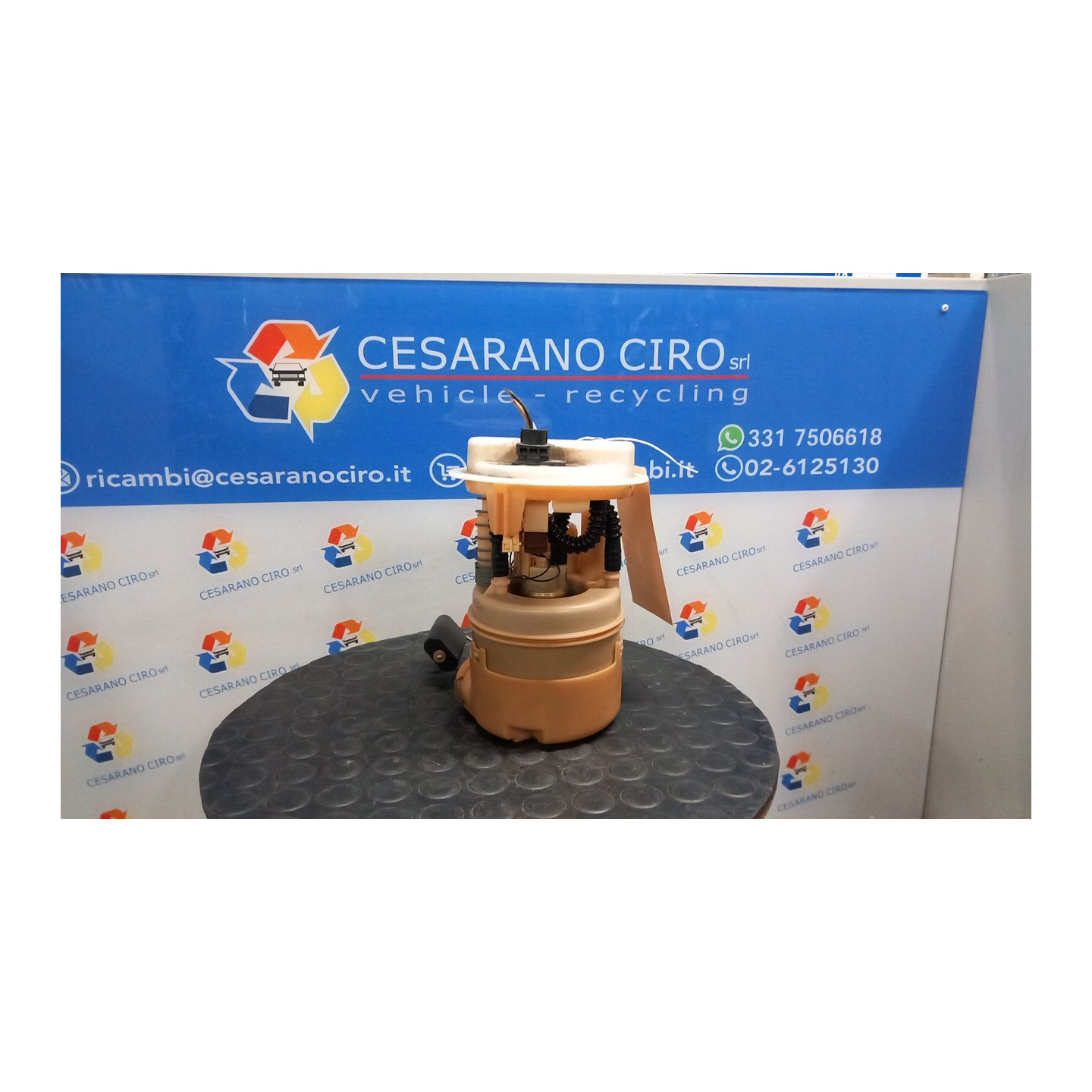 POMPA CARBURANTE C/TRASDUTTORE (GALLEGGIANTE) 118 RENAULT CLIO 2A SERIE (05/01-11/10) D7FG7 8200057324