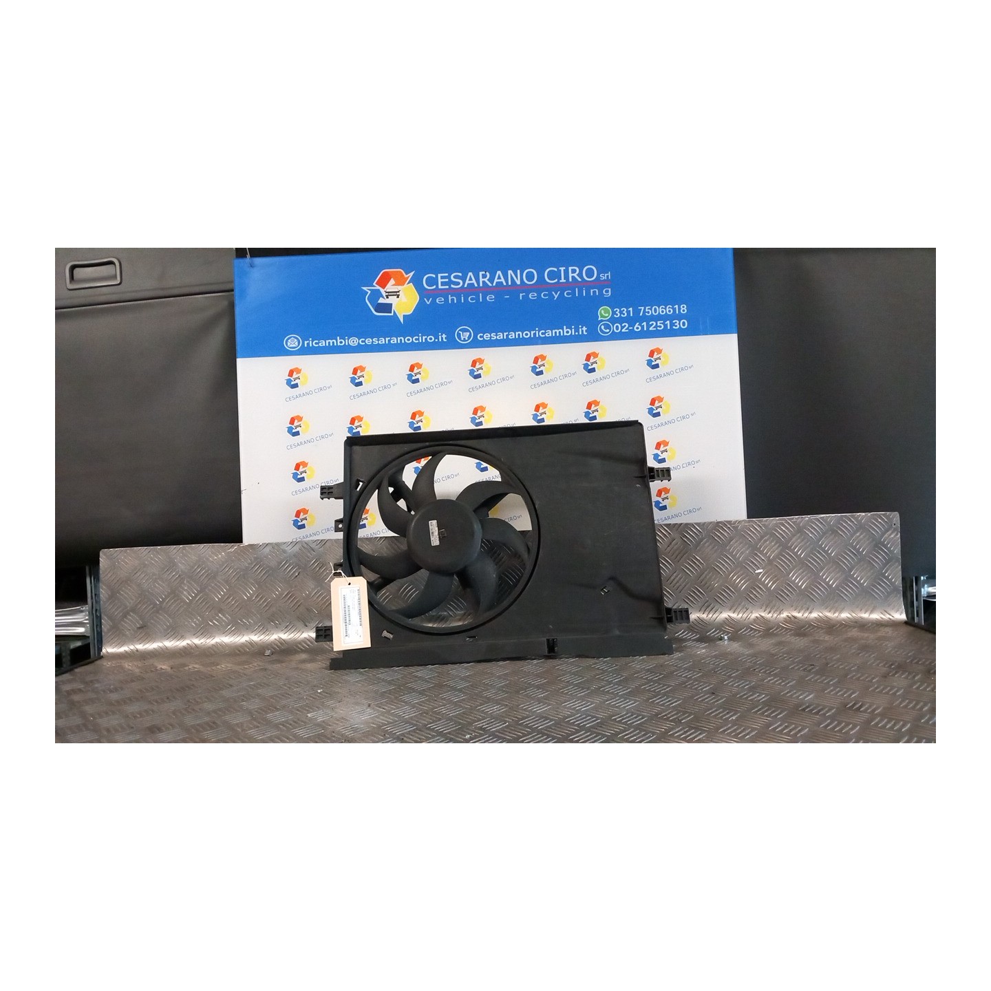CONVOGLIATORE ARIA C/ELETTROVENTOLA C/CLIMATIZZATORE 1 022 FIAT FIORINO (3N) (10/07-04/16) KFV 51805805