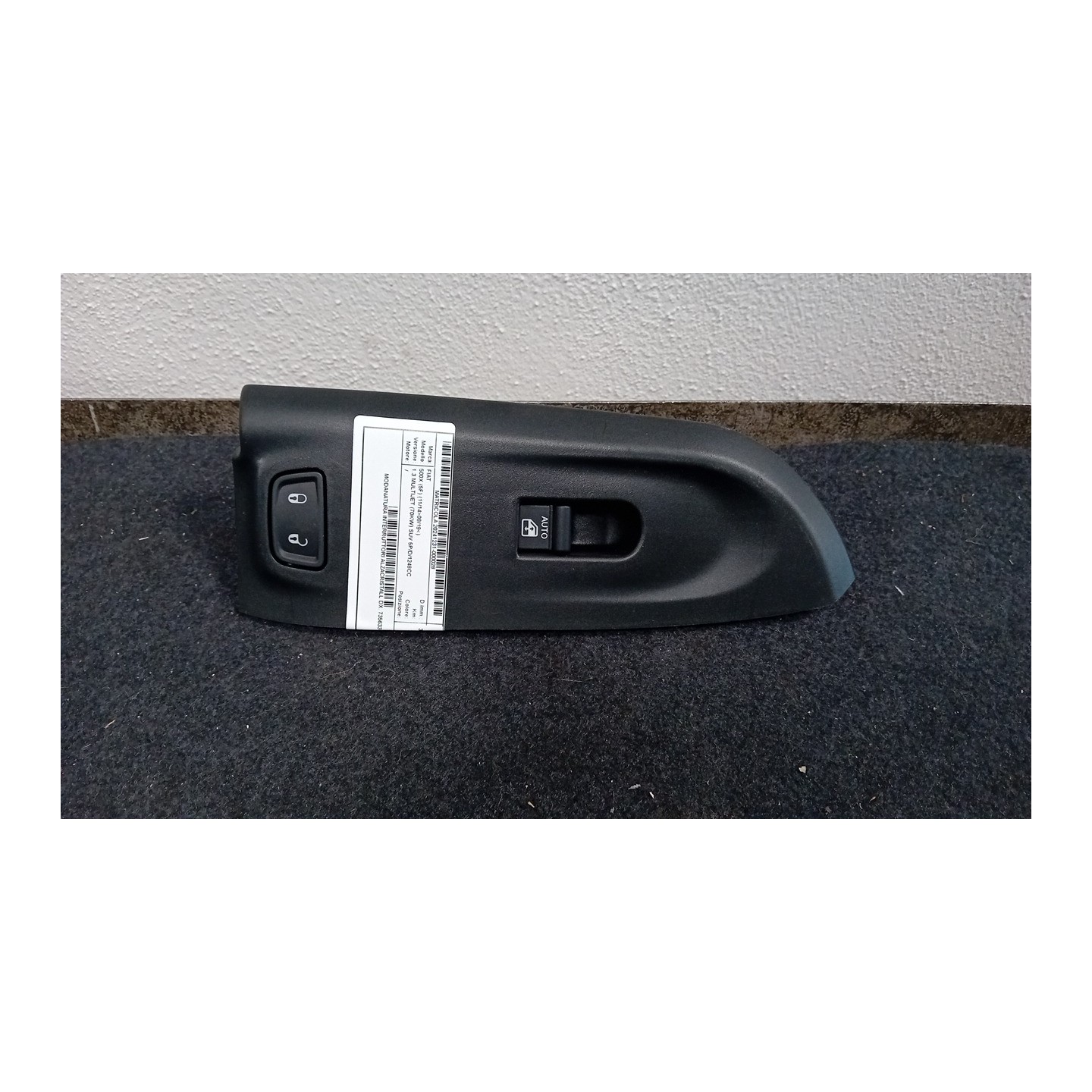 MODANATURA INTERRUTTORI ALZACRISTALL DX. 028 FIAT 500X (5F) (11/14-08/19)  735633146