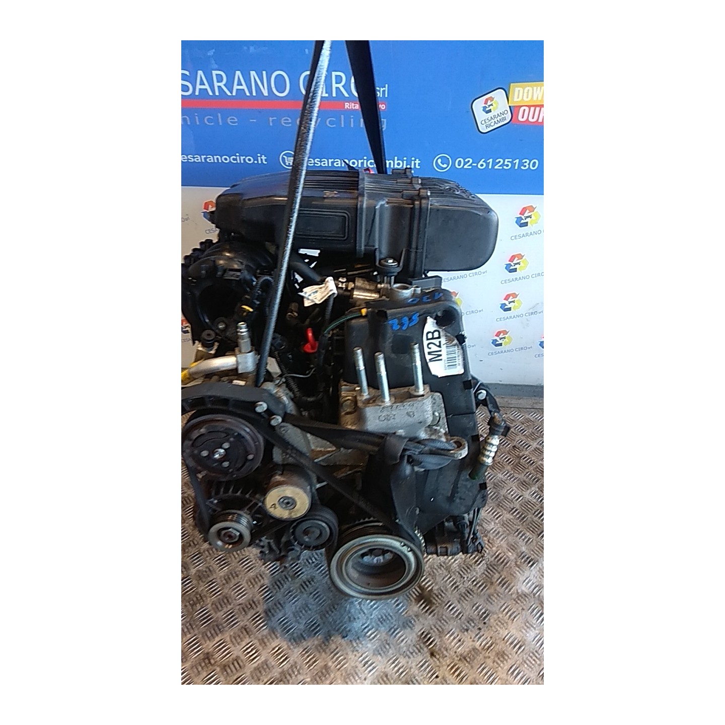 MOTORE SEMICOMPL. 035 FORD KA (CCU) (10/08-03/17) 169A4000 1715421