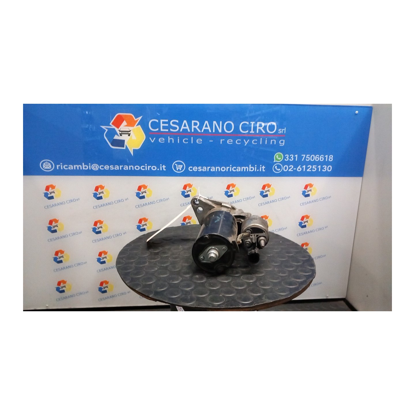 MOTORINO AVVIAMENTO 037 SKODA OCTAVIA (1Z) (10/08-) CAY 02Z911023N