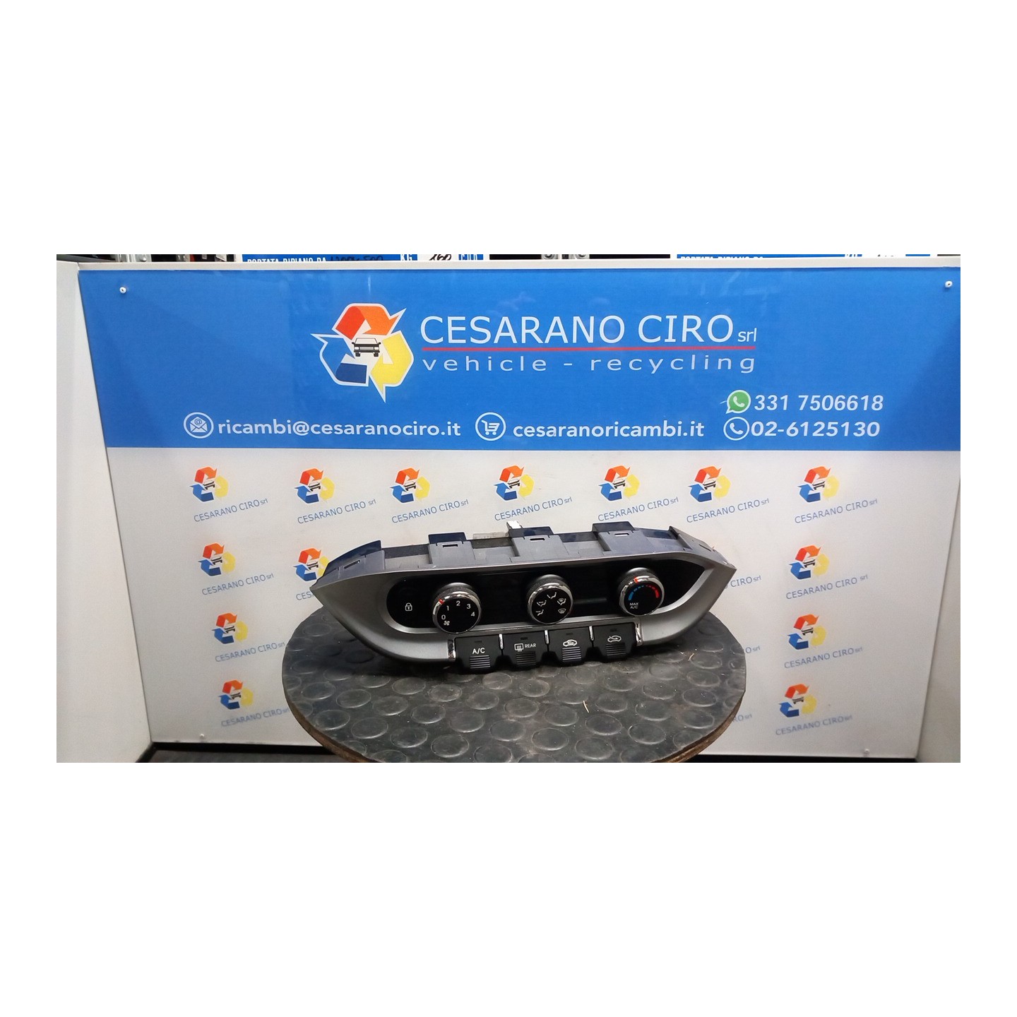 BLOCCO COMANDO CLIMATIZZAZIONE 033 KIA RIO 3A SERIE (08/11-09/15) G4LA 972501W020