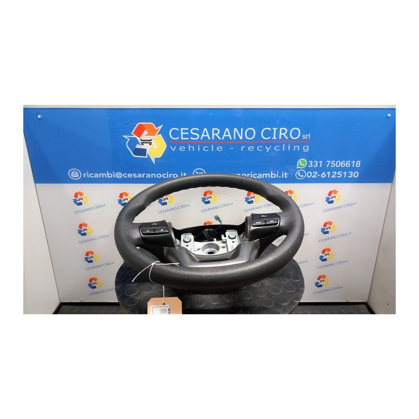 VOLANTE 034 KIA RIO 3A SERIE (08/11-09/15) G4LA 561201W000HU