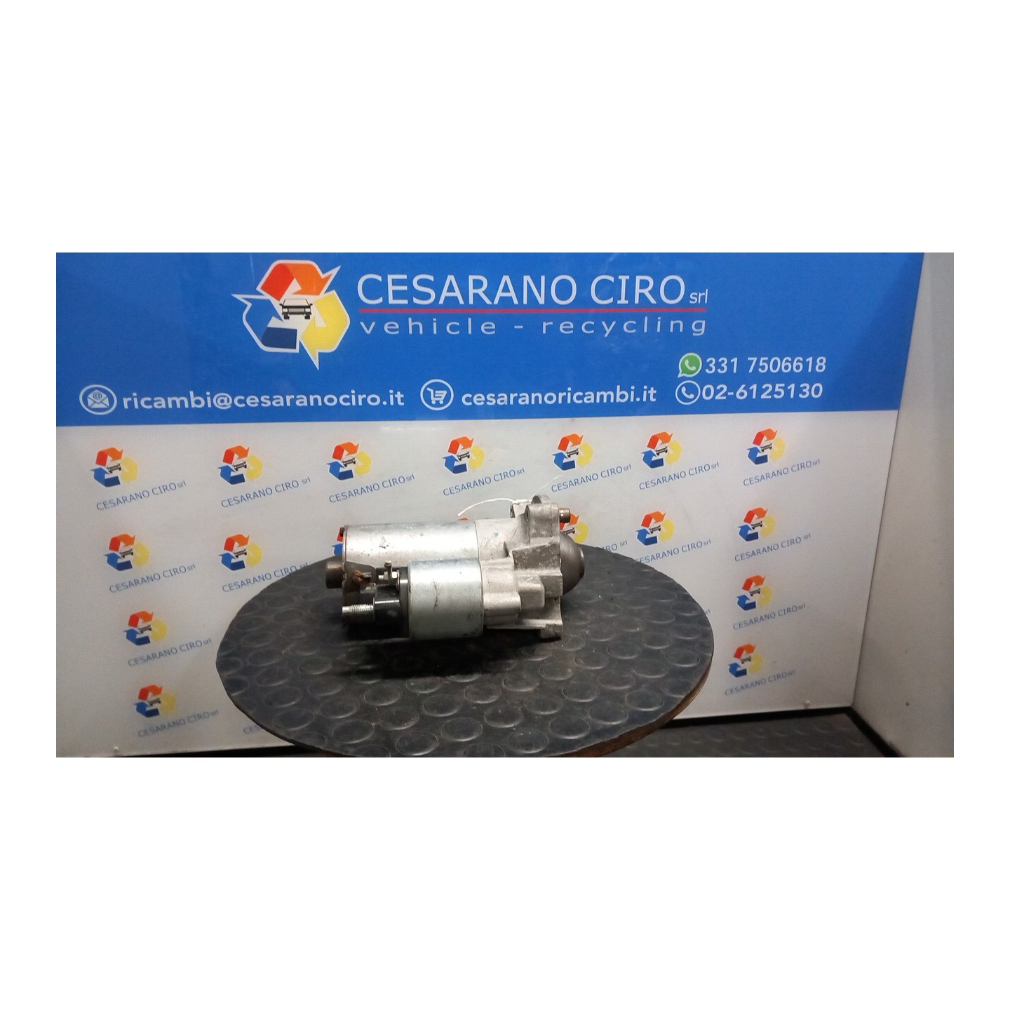 MOTORINO AVVIAMENTO 019 PEUGEOT 307 (04/01-12/06) KFU 5802CR