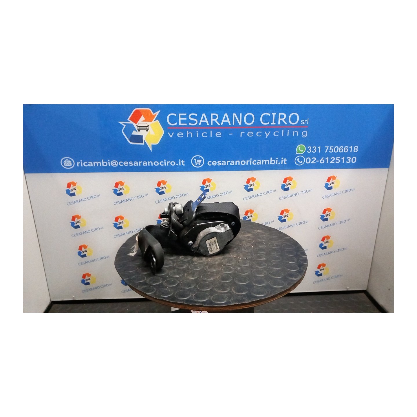 CINTURA DI SICUREZZA ANT. SX. 109 FIAT FREEMONT (24) (04/11-) 939B5000 K1SV02DX9AB