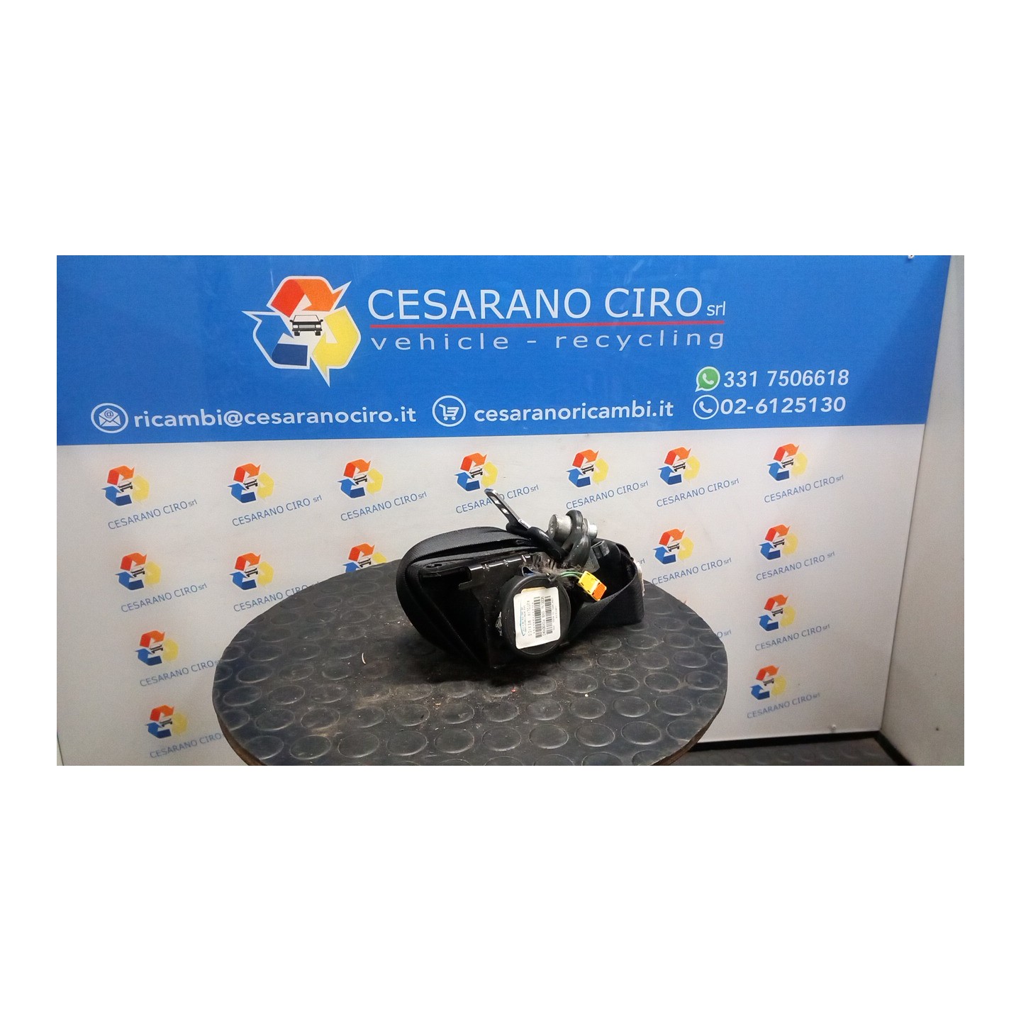 CINTURA DI SICUREZZA ANT. SX. 109 FIAT FREEMONT (24) (04/11-) 939B5000 K1SV02DX9AB