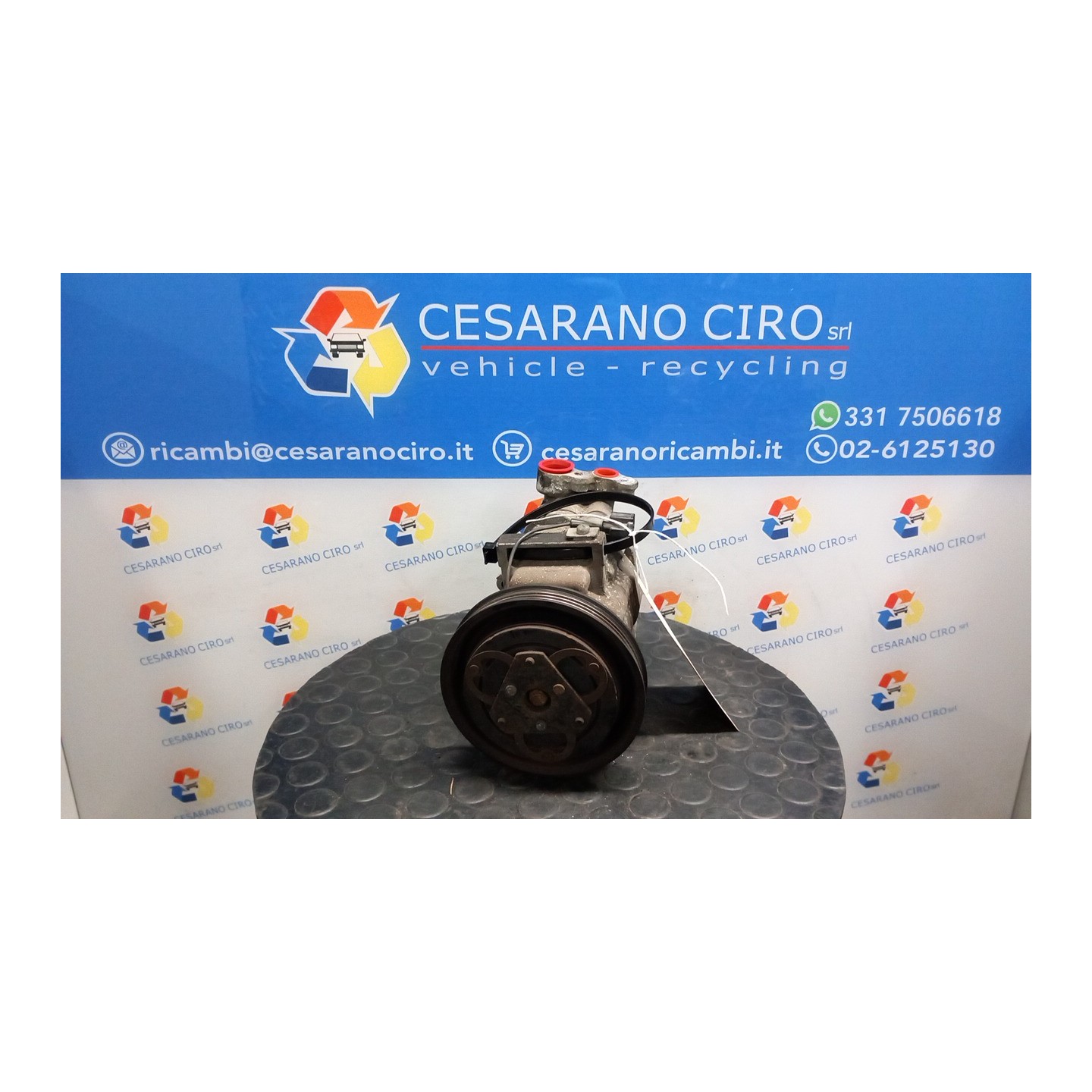 COMPRESSORE A/C COMPL. 133 NISSAN NOTE (E11E) (02/06-09/13) CR14 92600AX80A