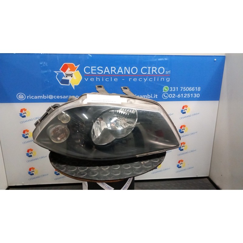 PROIETTORE COMPLETO DOPPIO ALOGENO DX. 032 SEAT IBIZA (6L) (12/01-08/09) BME 6L1941006M