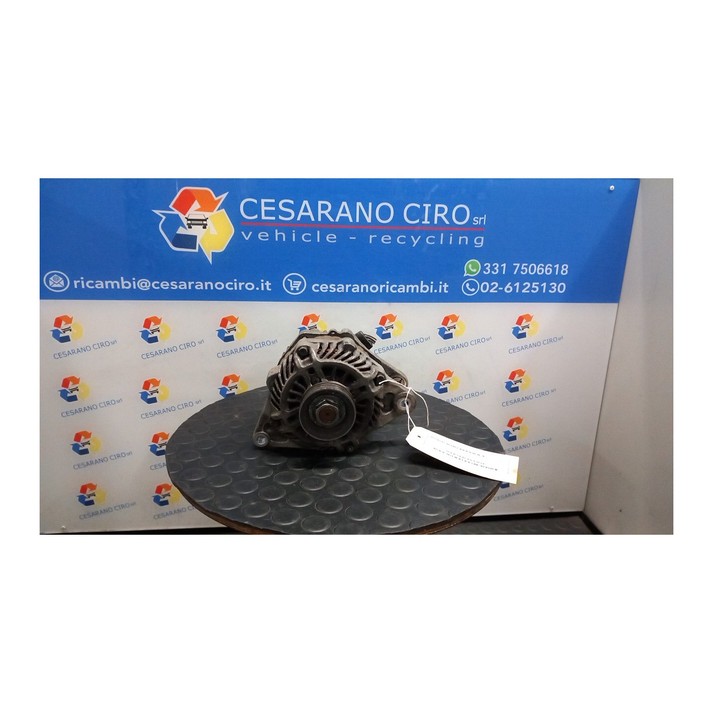 ALTERNATORE 013 SMART FORTWO (A/C451) (01/07-12/11) 3B21 A1321540001