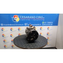 COMPRESSORE A/C ROTAZIONE 028 RENAULT CLIO 2A SERIE (05/01-11/10) D7FG7 7711134670