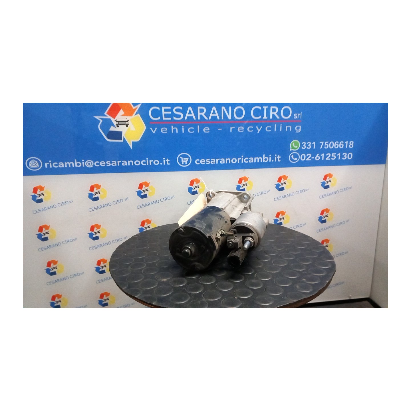 MOTORINO AVVIAMENTO 030 VOLKSWAGEN POLO (9N) (10/01-03/05) BKY 02T911023G