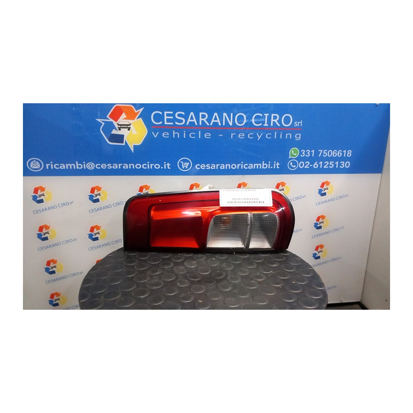 TRASPARENTE FANALE POST. DX. 085 SUZUKI IGNIS 1A SERIE (10/00-10/03) M13A 3565074G50000