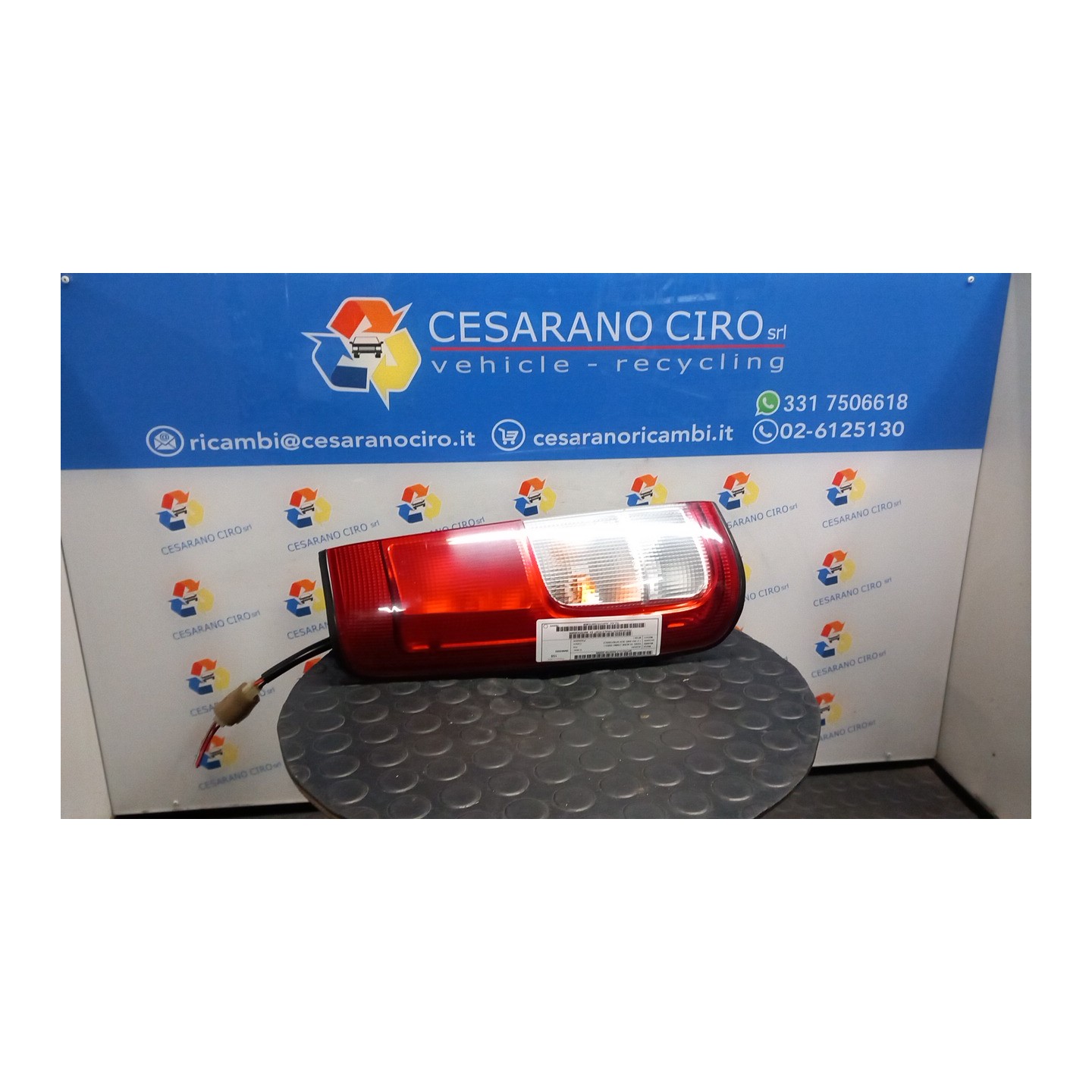 TRASPARENTE FANALE POST. SX. 086 SUZUKI IGNIS 1A SERIE (10/00-10/03) M13A 3567074G50000
