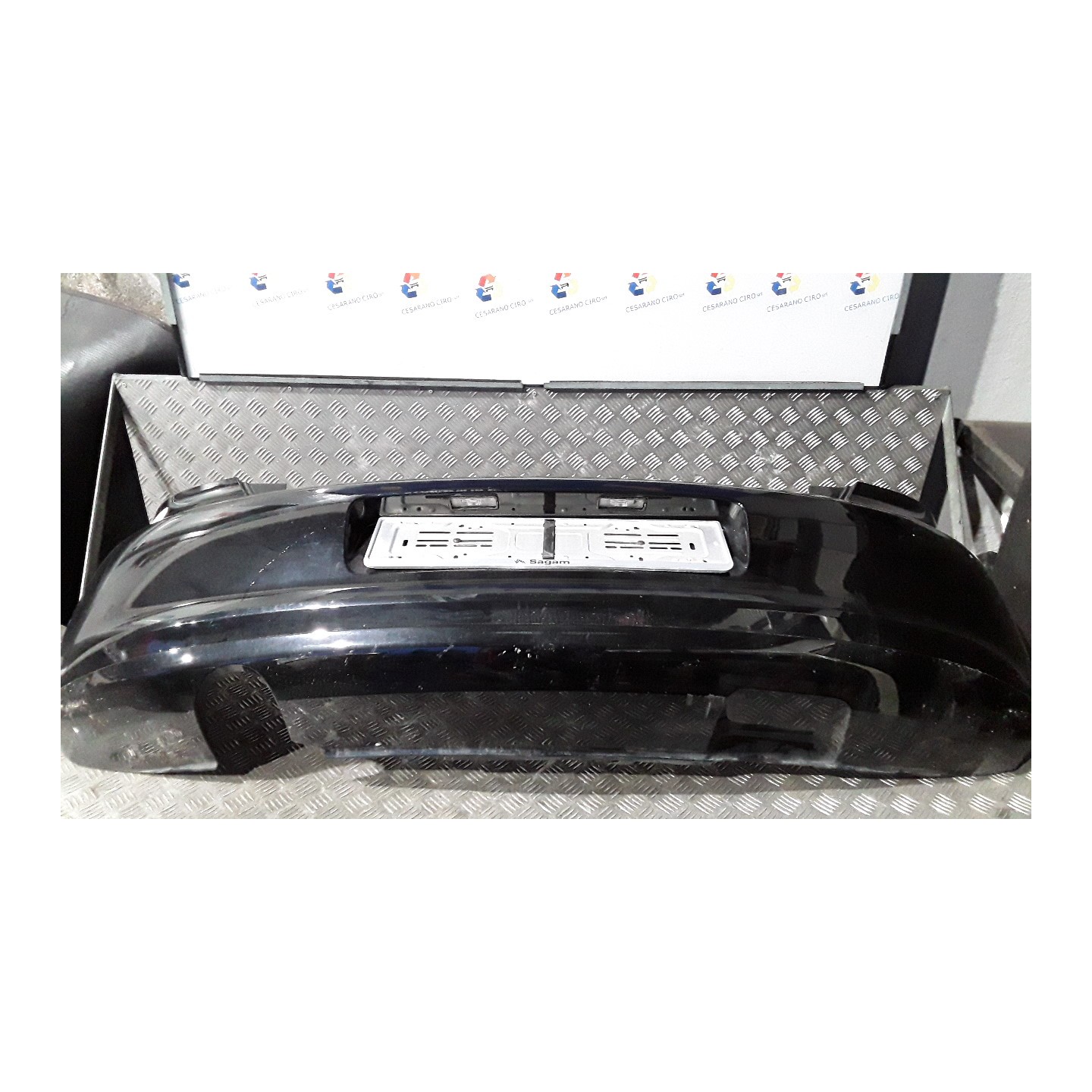 PARAURTI POST. 107 VOLKSWAGEN POLO (6R) (05/09-10/14) CFW 6R6807421BHGRU