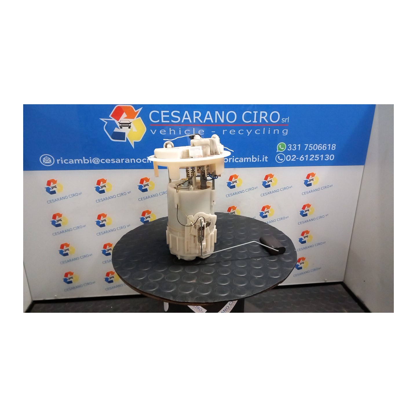 POMPA CARBURANTE C/TRASDUTTORE (GALLEGGIANTE) P/FILTRO INTERNO SERBATOIO 120 PEUGEOT 208 (04/15-06/20) HM01 9674466680