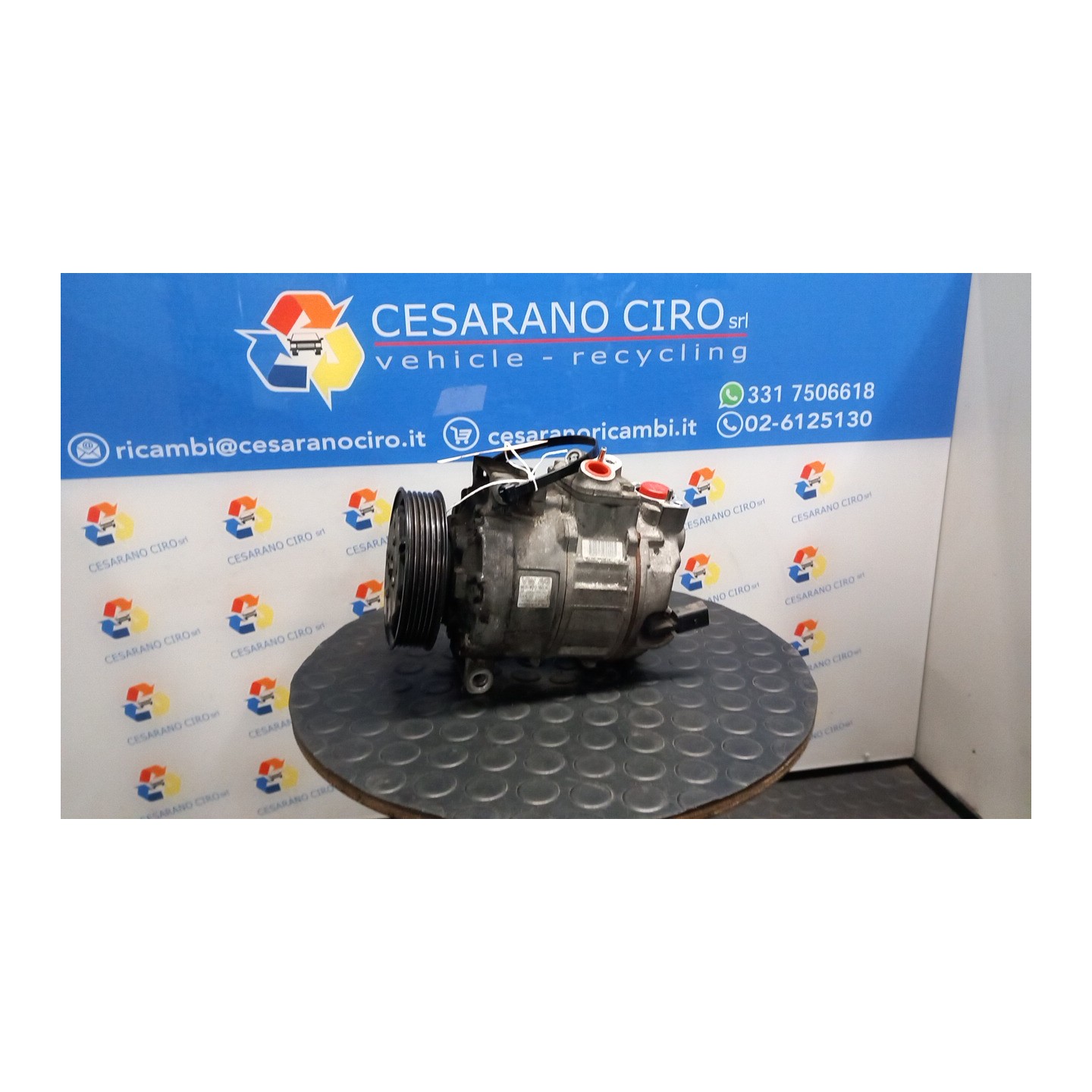 COMPRESSORE A/C 038 VOLKSWAGEN GOLF PLUS (5M) (01/05-04/09) BLF 1K0820859S
