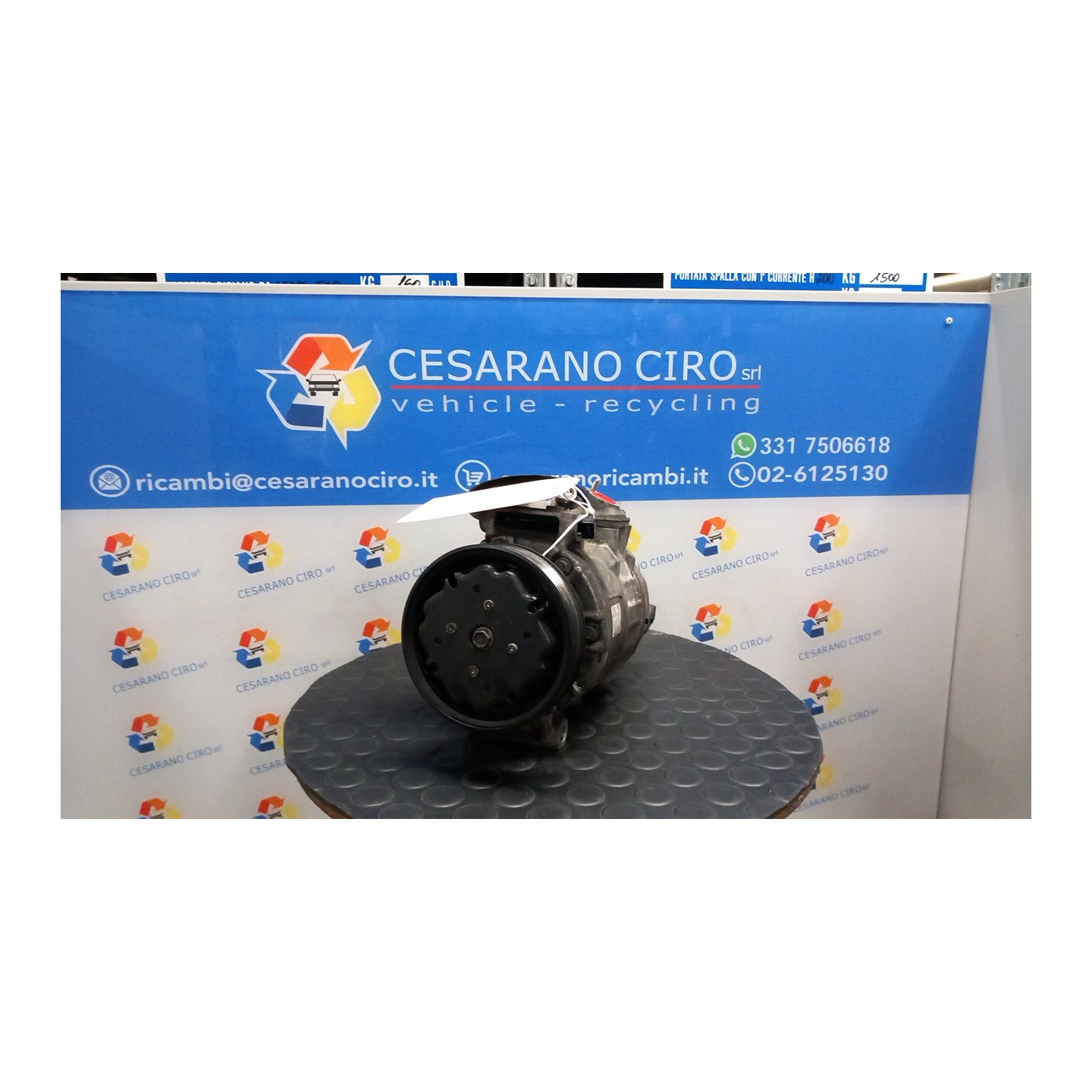 COMPRESSORE A/C 038 VOLKSWAGEN GOLF PLUS (5M) (01/05-04/09) BLF 1K0820859S