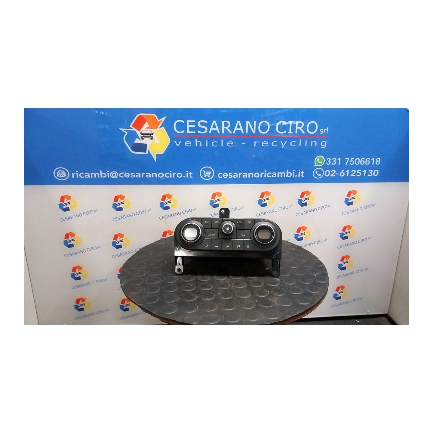 BLOCCO COMANDO CLIMATIZZAZIONE 106 NISSAN QASHQAI (J10E/JJ10E) (02/07-12 K9K 27510JD01A