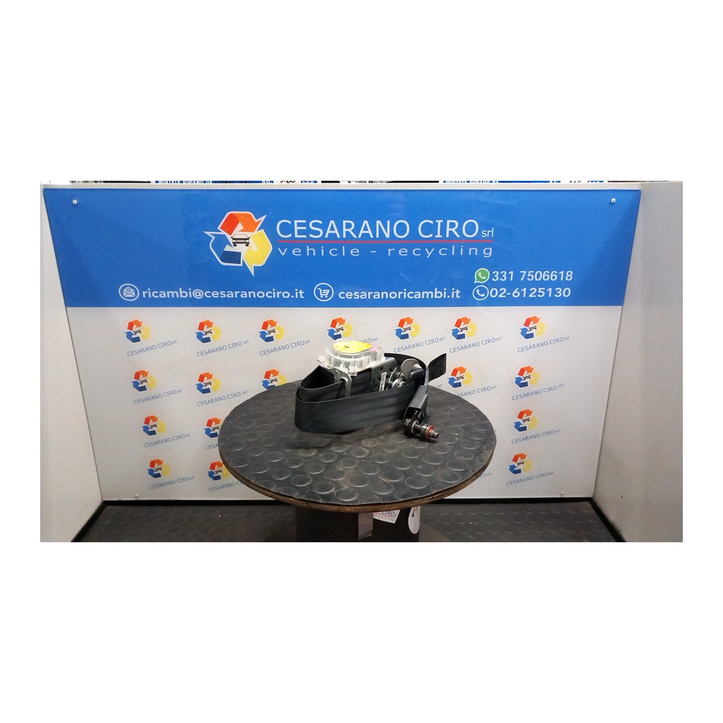 CINTURA DI SICUREZZA ANT. DX. 031 KIA RIO 3A SERIE (08/11-09/15) G4LA 888801W600DCM