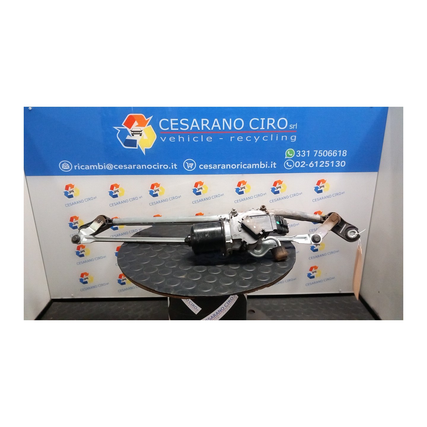 MECCANISMO TERGIPARABREZZA CON MOTORINO 027 RENAULT KANGOO FURGONE (04/13-) K9KB6 8200409692