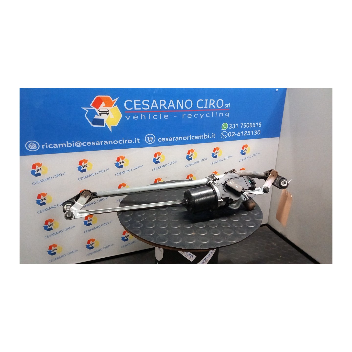 MECCANISMO TERGIPARABREZZA CON MOTORINO 027 RENAULT KANGOO FURGONE (04/13-) K9KB6 8200409692