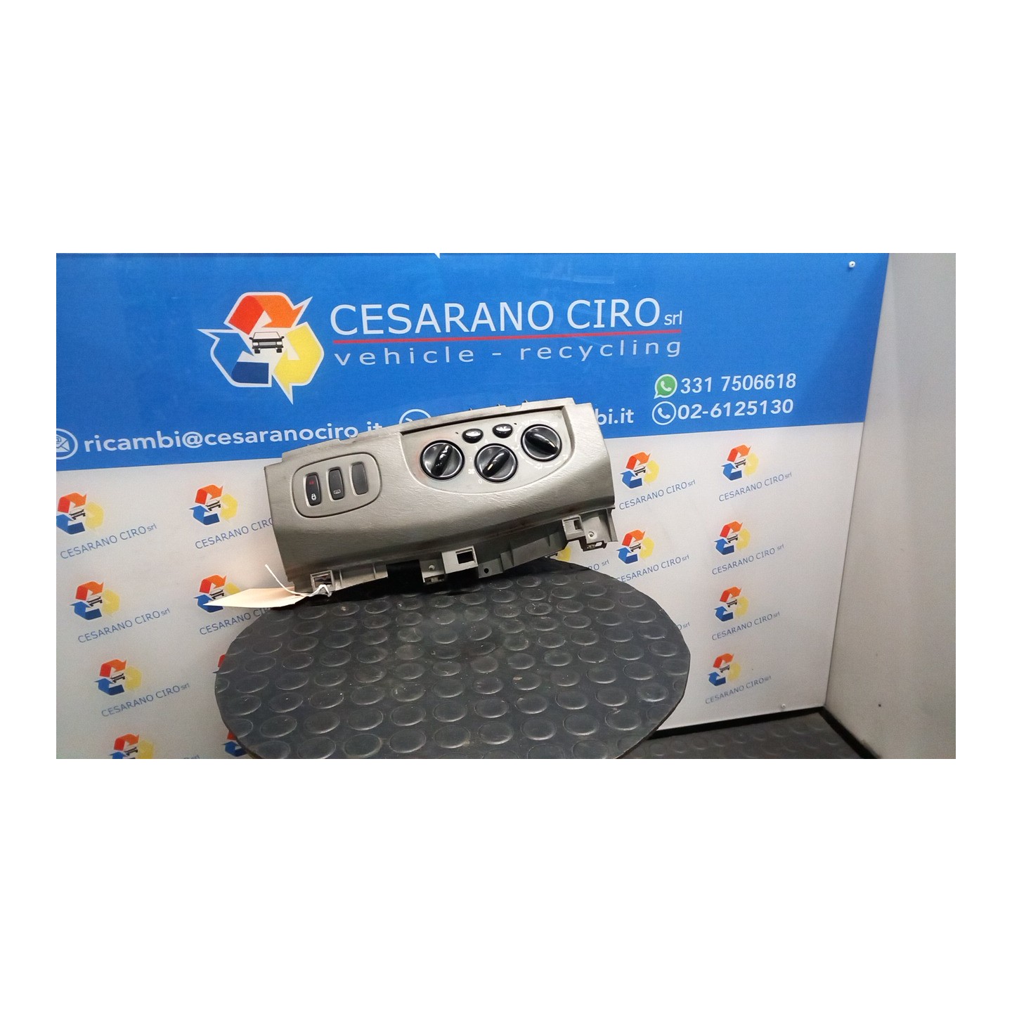 BLOCCO COMANDO CLIMATIZZAZIONE 042 RENAULT TRAFIC (06/01-09/06) F9QU7 275100120R