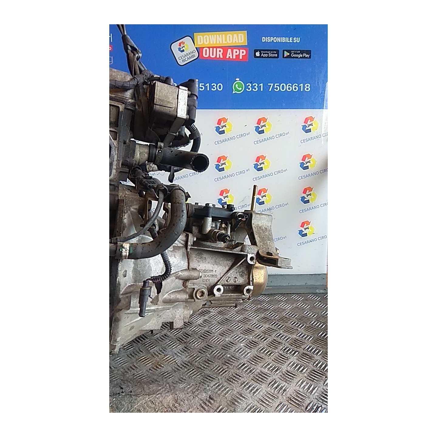 CAMBIO COMPL. 019 FIAT PUNTO (2U) (07/03-01/07) 188A4000 55205200