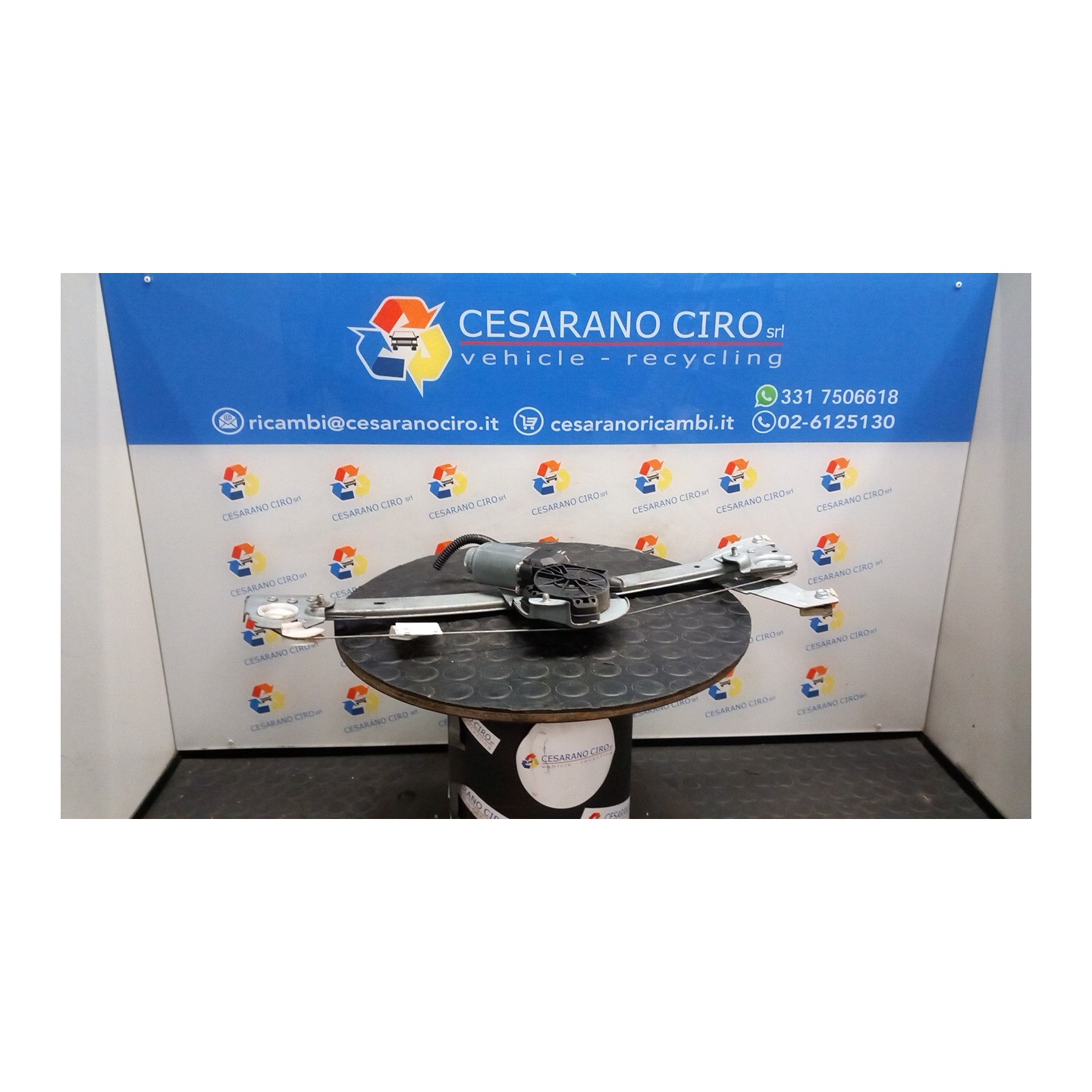 ALZACRISTALLO ELETTR. PORTA ANT. C/MOTORINO SX. 052 CITROEN C1 (05/05-04/14) 1KR 9221T8