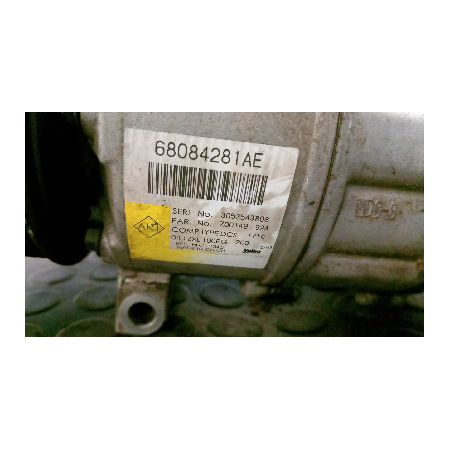 COMPRESSORE A/C 049 FIAT FREEMONT (24) (04/11-) 939B5000 K68084281AE