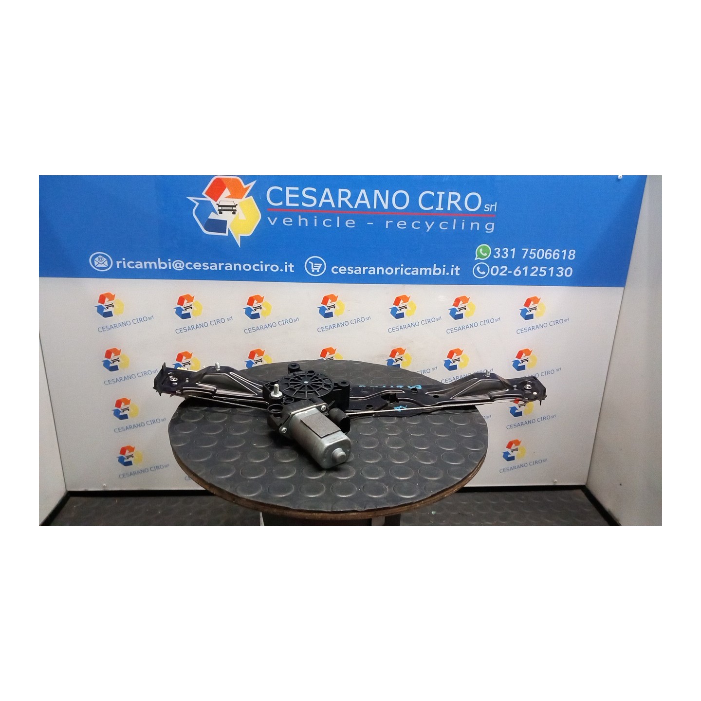 ALZACRISTALLO ELETTR. PORTA ANT. C/M DX. 003 FORD KA (CCU) (10/08-03/17) 169A4000 1749889