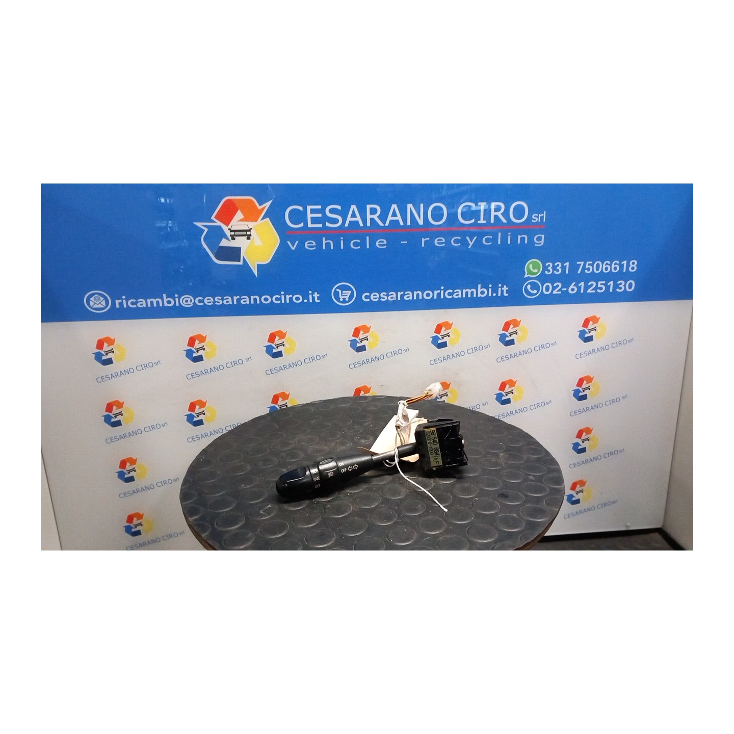 BLOCCO COMANDO VOLANTE LUCI 071 CHEVROLET (DAEWOO) MATIZ (M200) (04/05-12/10) A08S3 96540683