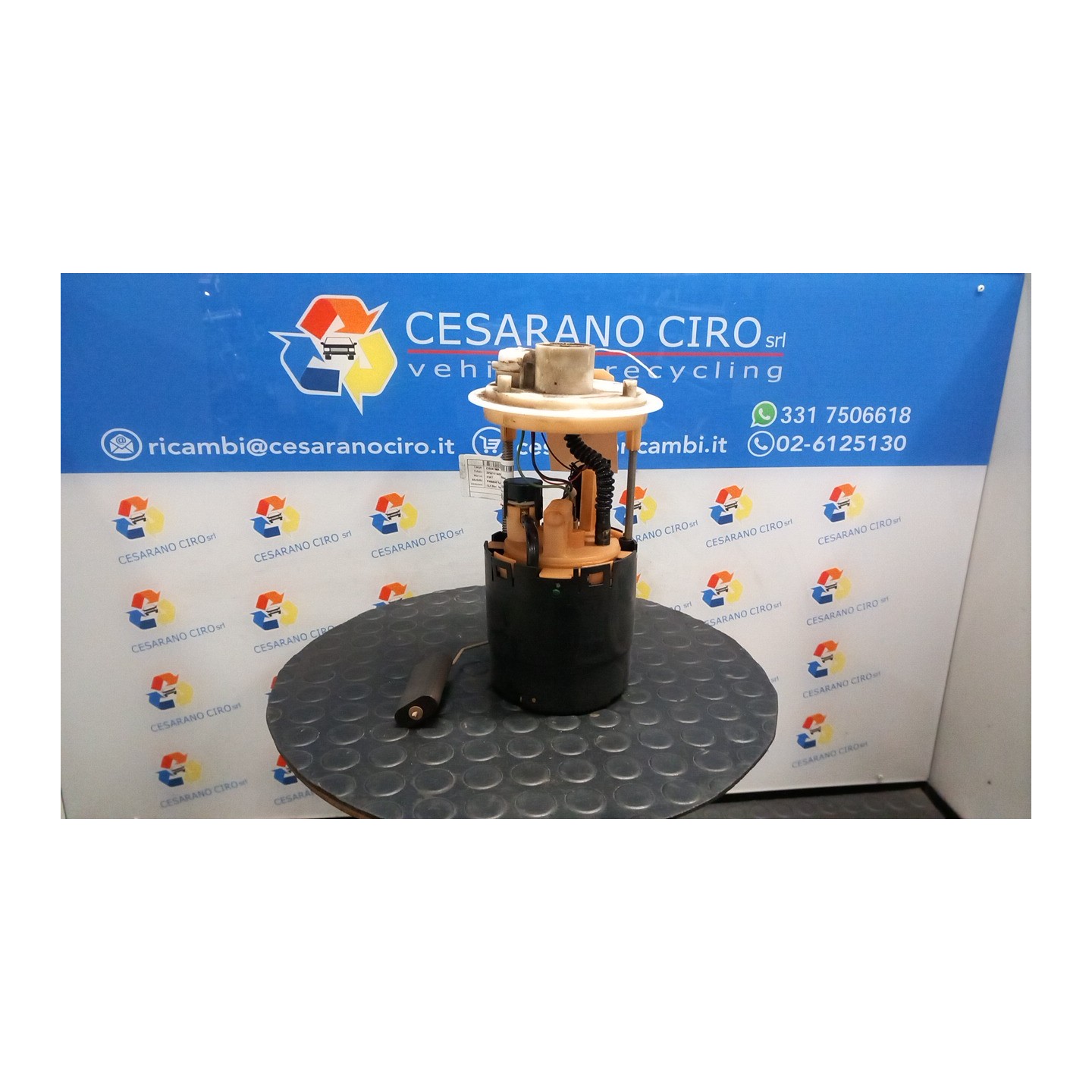 POMPA CARBURANTE C/TRASDUTTORE (GALLEGGIANTE) 011 FIAT PANDA 1A SERIE (03/92-03/04) 187A1000 51718054