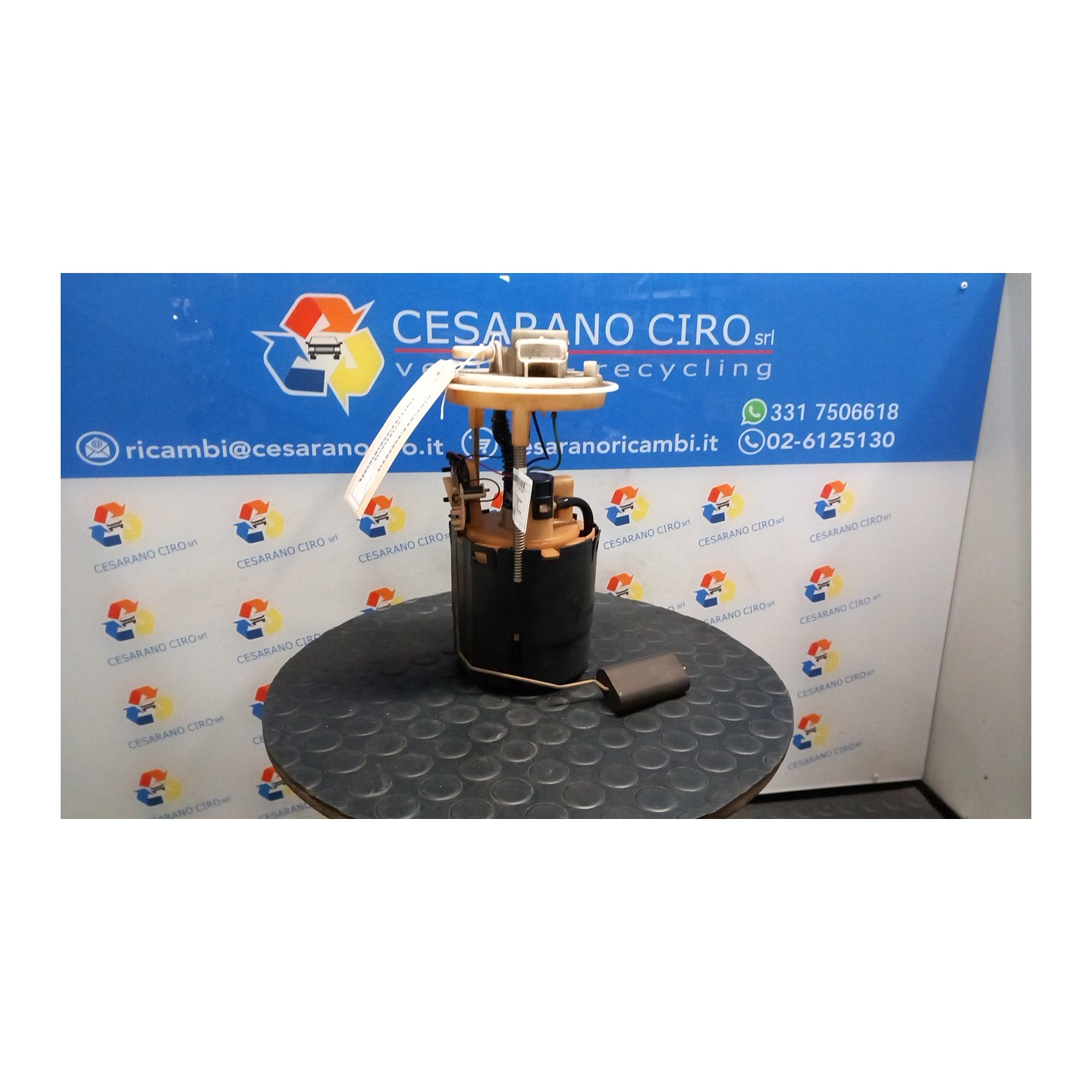 POMPA CARBURANTE C/TRASDUTTORE (GALLEGGIANTE) 011 FIAT PANDA 1A SERIE (03/92-03/04) 187A1000 51718054