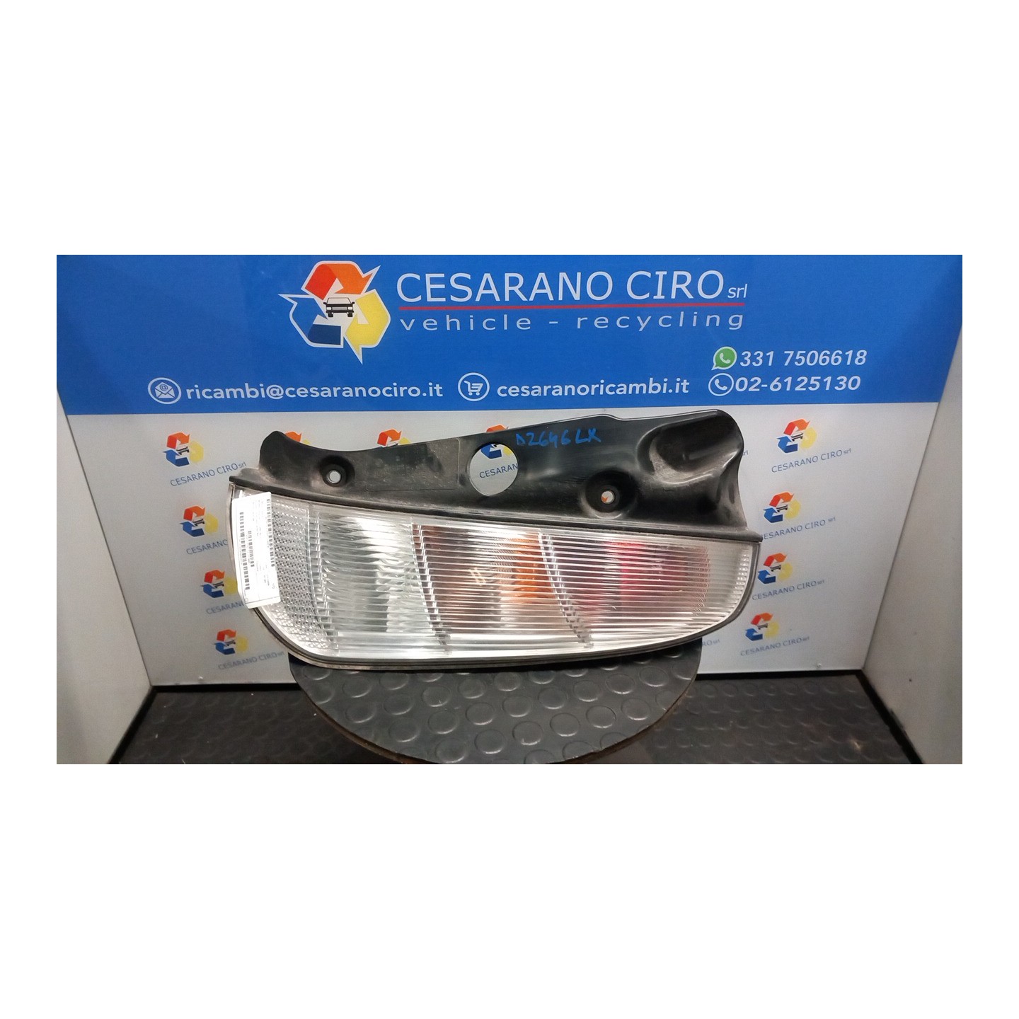 FANALE POST. DX. 038 LANCIA YPSILON (TI) (12/08-06/13) 843A1000 51786657