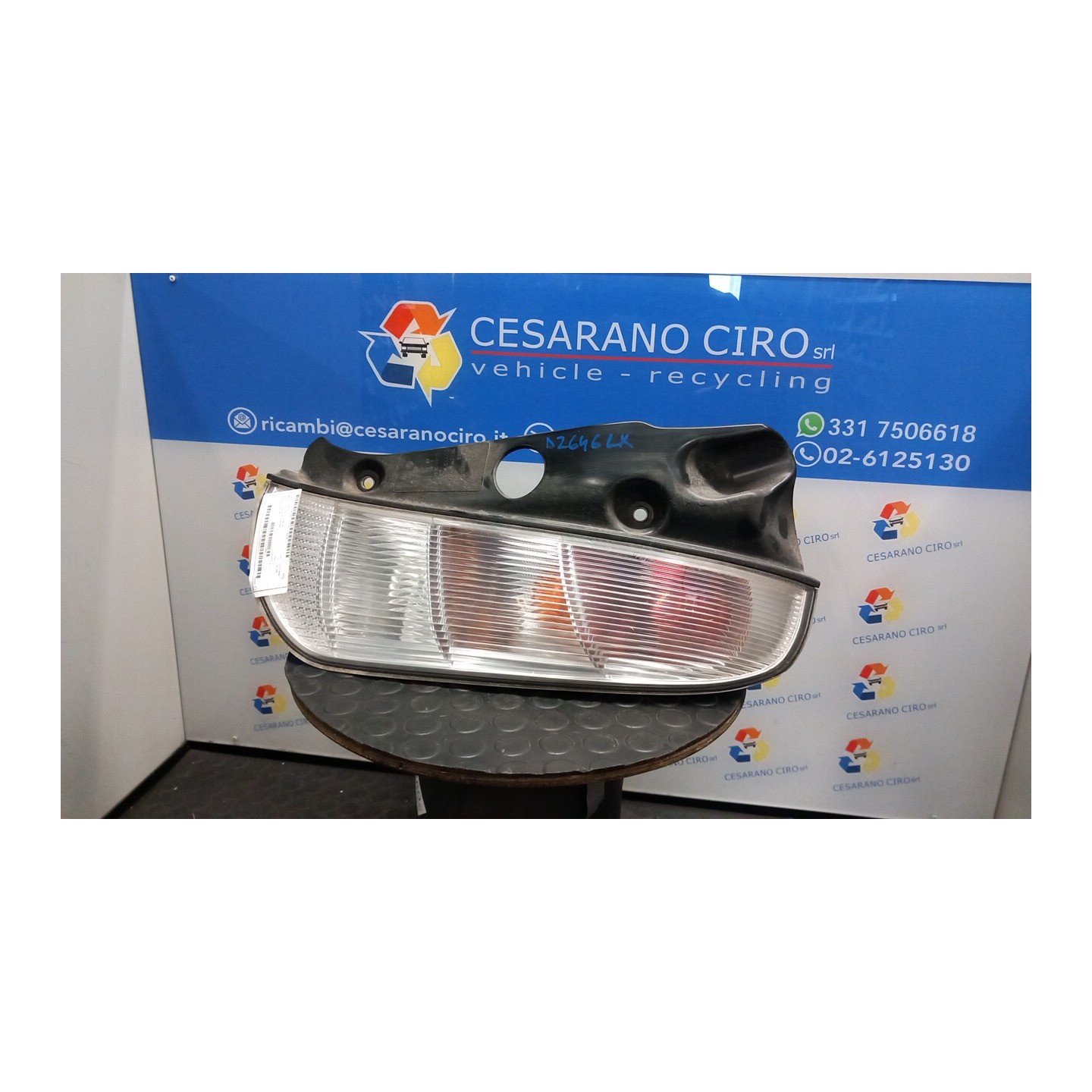FANALE POST. DX. 038 LANCIA YPSILON (TI) (12/08-06/13) 843A1000 51786657