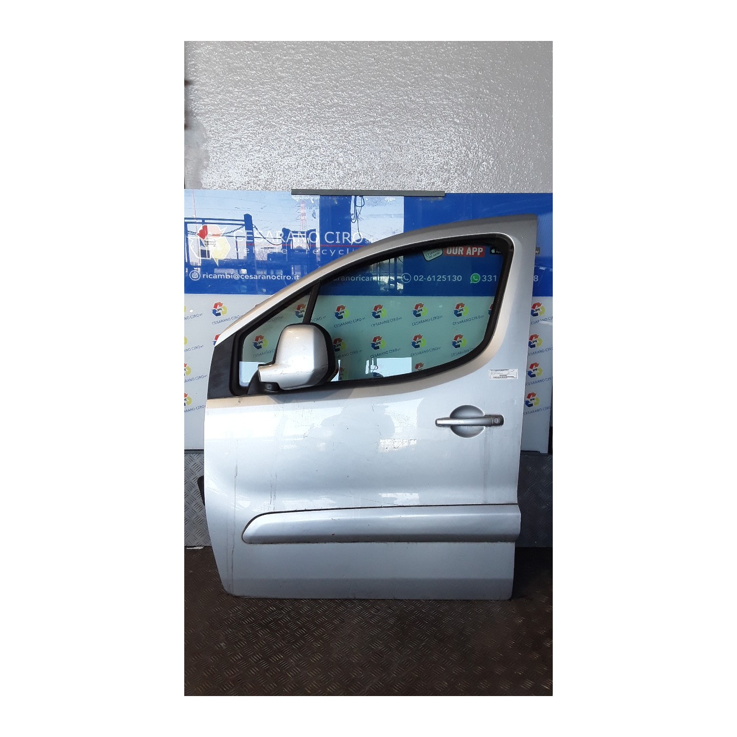 PORTA ANT. SX. 046 PEUGEOT PARTNER TEPEE (B9) (04/08-02/1 9HZ 9002Z3
