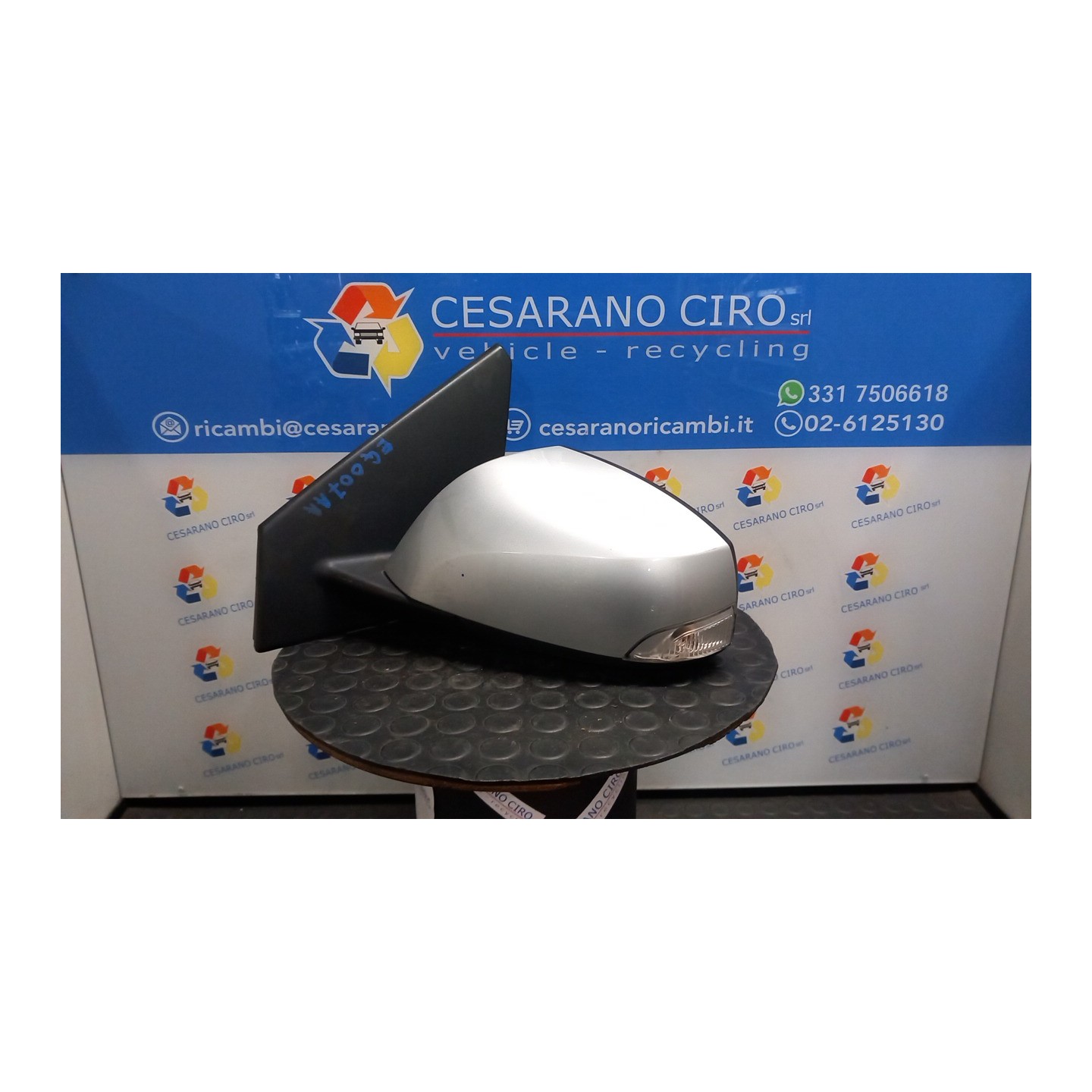 RETROVISORE EST. REGOLAZ. ELETTR. RETROVISORI EST. 01 - 02 SX. 056 RENAULT MEGANE 3A SERIE (10/08-) K4MT8 963020180R